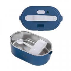 ADLER FOOD CONTAINER - HEATED - METAL CONTAINER BLUE