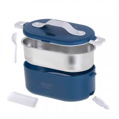 ADLER FOOD CONTAINER - HEATED - METAL CONTAINER BLUE