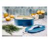 ADLER FOOD CONTAINER - HEATED - METAL CONTAINER BLUE