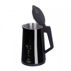 ADLER LED ELECTRIC KETTLE WITH TEMPERATURE CONTROL 1.7L STRIX BLACK