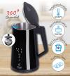 ADLER LED ELECTRIC KETTLE WITH TEMPERATURE CONTROL 1.7L STRIX BLACK