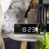 ADLER LED ALARM CLOCK WHITE