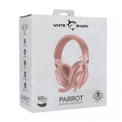 WHITE SHARK GAMING HEADSET GH-2440 FOR PC/PS4/PS5/XBOX/MAC PINK