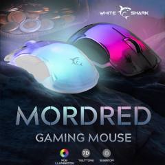 WHITE SHARK RGB WIRED GAMING MOUSE GM-5017 12800 DPI BLACK