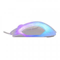 WHITE SHARK RGB WIRED GAMING MOUSE GM-5017 12800 DPI WHITE