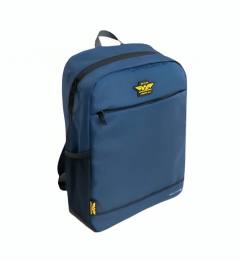 ARMAGGEDDON 15.6 LAPTOP ECO BACKPACK SEA BLUE-GREY