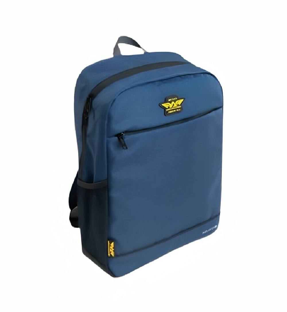 ARMAGGEDDON 15.6 LAPTOP ECO BACKPACK SEA BLUE-GREY