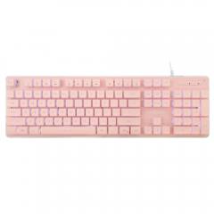 WHITE SHARK LED KEYBOARD GK-003441 TACHI US LAYOUT PINK