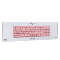 WHITE SHARK LED KEYBOARD GK-003441 TACHI US LAYOUT PINK