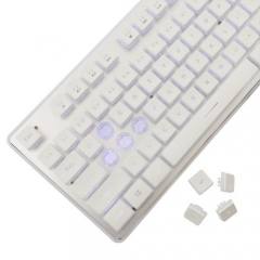 WHITE SHARK LED KEYBOARD GK-003241 TACHI US LAYOUT WHITE