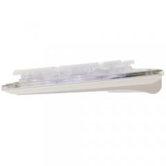 WHITE SHARK LED KEYBOARD GK-003241 TACHI US LAYOUT WHITE
