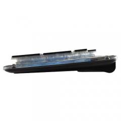 WHITE SHARK LED KEYBOARD GK-003141 TACHI US LAYOUT BLACK