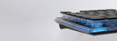 WHITE SHARK LED KEYBOARD GK-003141 TACHI US LAYOUT BLACK