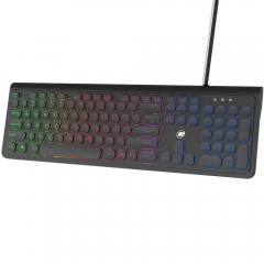 LAMTECH RAINBOW WIRED USB KEYBOARD WITH ROUND KEYS