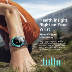 BLACKVIEW BT5.3 SMARTWATCH AMOLED ULTRA-CLEAR DISPLAY BLACK