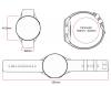 BLACKVIEW BT5.3 SMARTWATCH AMOLED ULTRA-CLEAR DISPLAY BLACK