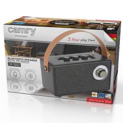 CAMRY BLUETOOTH SPEAKER WITH FM RADIO BLACK