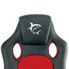 WHITE SHARK GAMING CHAIR KINGS THRONE BLACK/RED
