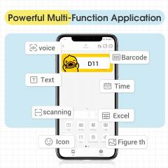 NIIMBOT THERMAL LABEL PRINTER D11 0.5-INCH GREEN