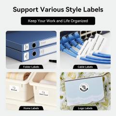 NIIMBOT THERMAL LABEL PRINTER B1 2-INCH WHITE GREEN