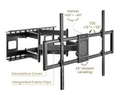 GEMBIRD FULL MOTION TV WALL MOUNT 60'-120'