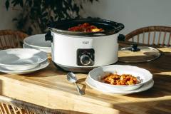ADLER SLOW COOKER 5.8L WHITE
