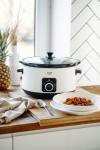ADLER SLOW COOKER 5.8L WHITE