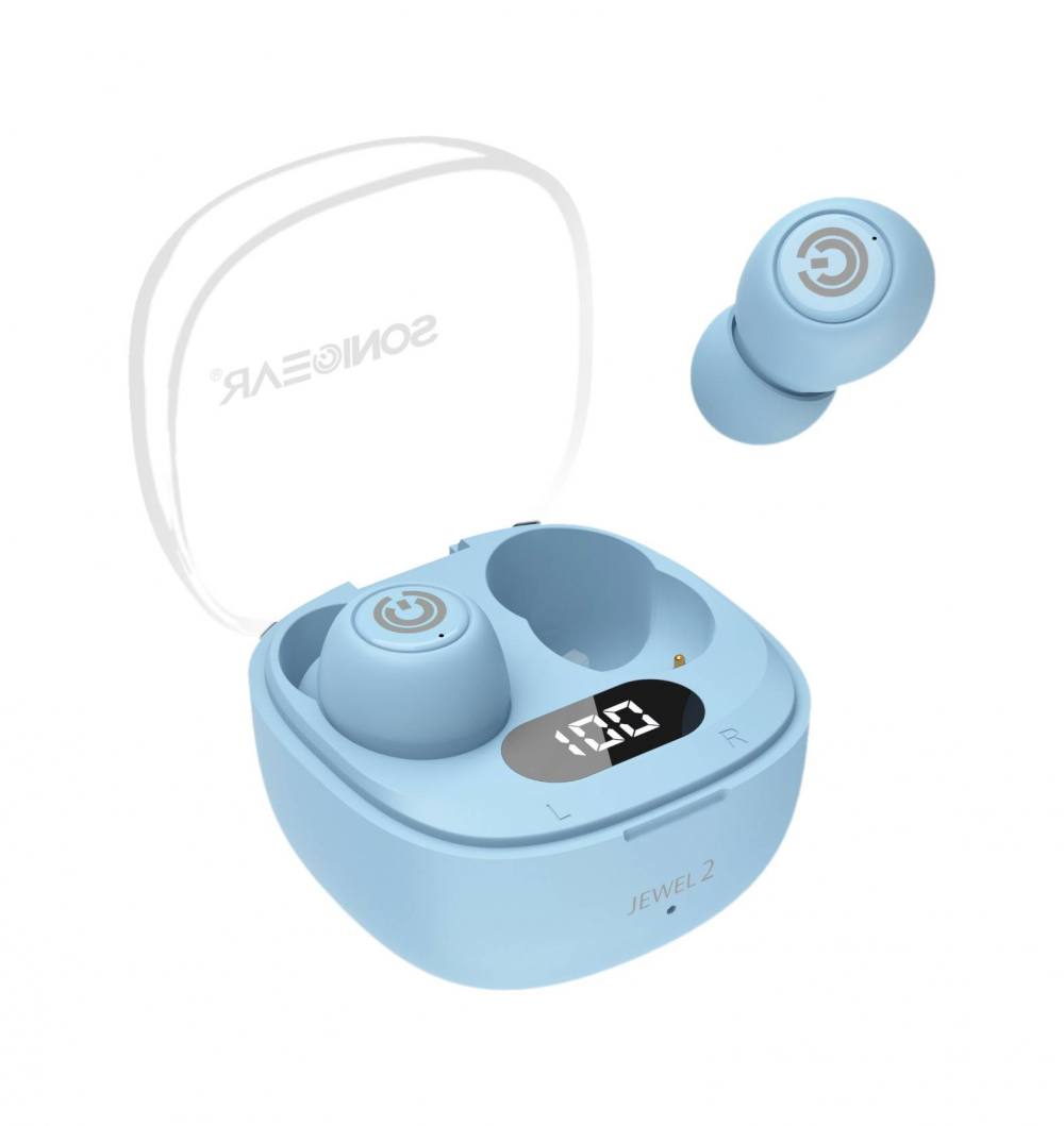 SONICGEAR ENC BT5.4 EARPUMP TWS JEWEL 2 LIGHT BLUE