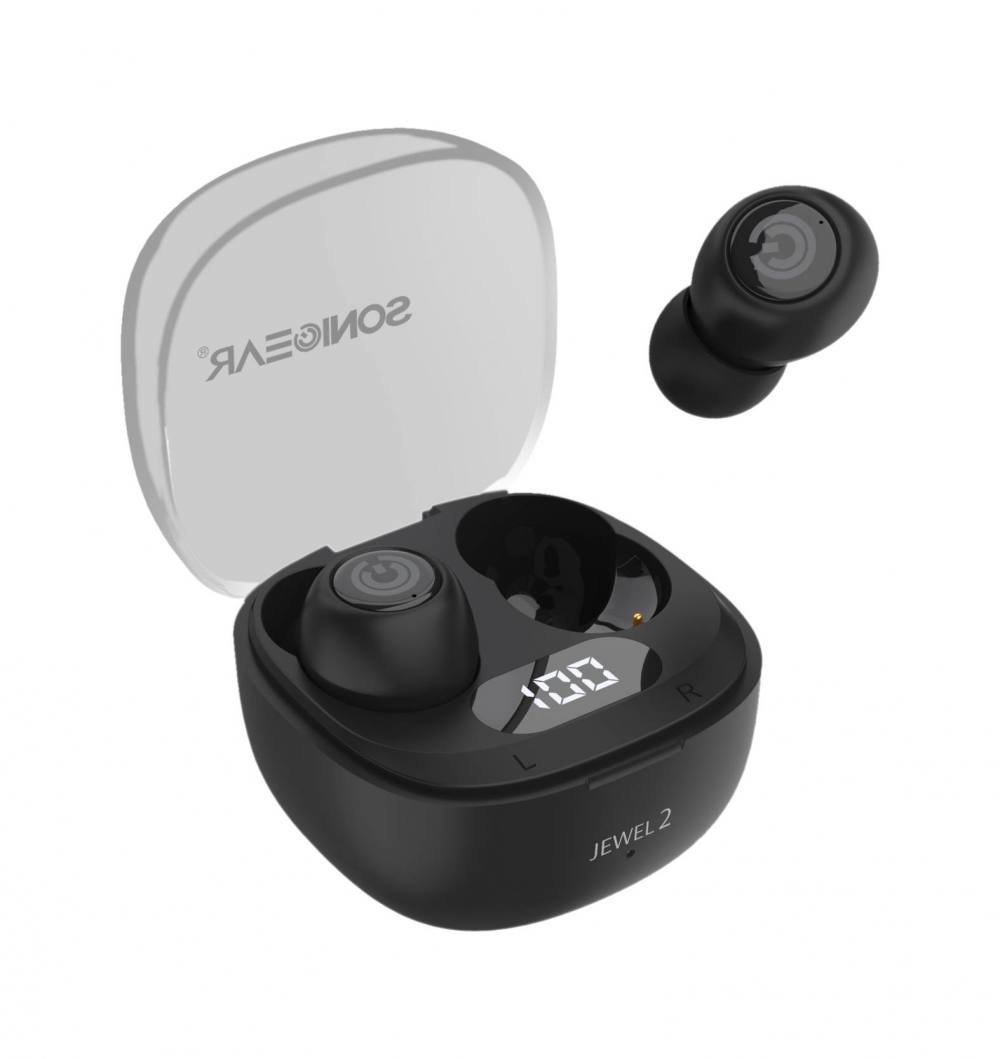 SONICGEAR ENC BT5.4 EARPUMP TWS JEWEL 2 BLACK