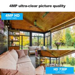 SRIHOME DOME POE CAMERA 4MP HD