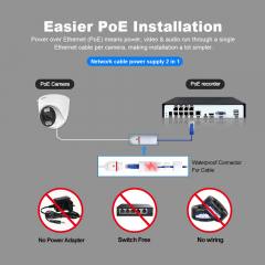 SRIHOME DOME POE CAMERA 4MP HD