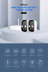 SRIHOME LOW POWER BATTERY SECURITY CAMERA SYSTEM 3MP