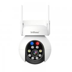 SRIHOME WATERPROOF WIFI PTZ IP CAMERA 5MP HD