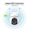 SRIHOME WATERPROOF WIFI PTZ IP CAMERA 5MP HD