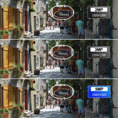 SRIHOME POE OUTDOOR IP CAMERA 5MP