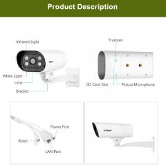SRIHOME POE SMART OUTDOOR CAMERA 4MP