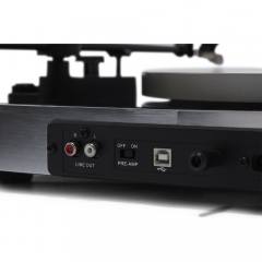 AIWA PREMIUM BELT-DRIVE TURNTABLE WITH PHONO PRE-AMP BLACK REFURBISHED