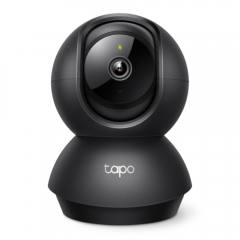 TP-LINK Pan/Tilt Home Security Wi-Fi Camera 2Κ Black (TAPO C211) (TPC211)