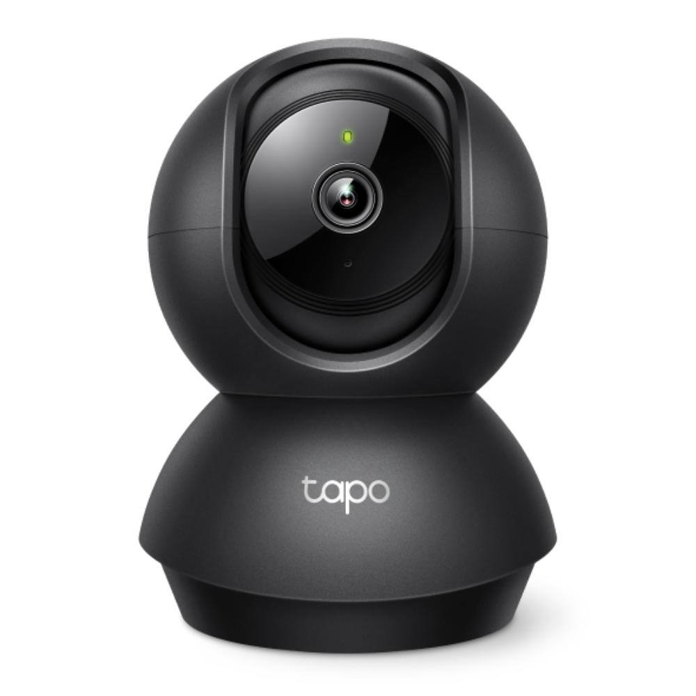 TP-LINK Pan/Tilt Home Security Wi-Fi Camera 2Κ Black (TAPO C211) (TPC211)