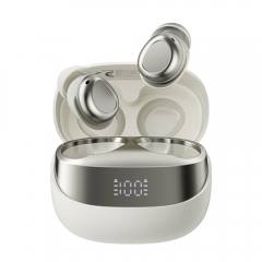 BLACKVIEW ENC BT5.4 AIRBUDS 9 LED SCREEN WITH CHARGING DOCK BEIGE WHITE