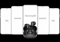 BLACKVIEW BT5.4 IPX4 WATERPROOF AIRBUDS 20 WITH CHARGING DOCK CARBON BLACK