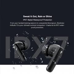 BLACKVIEW ENC BT5.4 AIRBUDS 12 WITH LED SCREEN & CHARGING DOCK BLACK