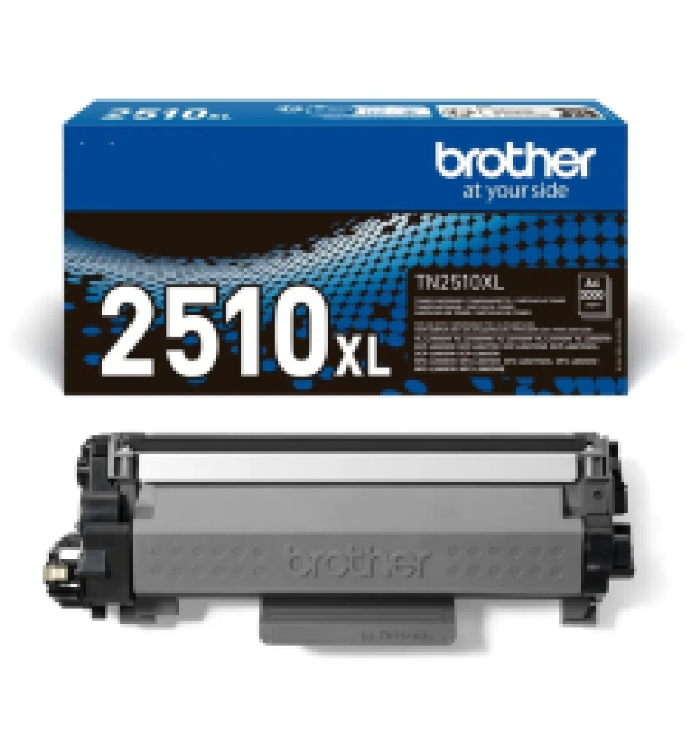 BROTHER TONER TN-2510XL Black, 3000 pages (L2400DW, L2400DWE, L2445DW, L2447DW, L2620DW, L2627DW, L2627DWE, L2627DWXL, L2660DW,