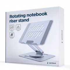 GEMBIRD ROTATING NOTEBOOK RISER STAND FOR 15.6' DEVICES SPACEGREY