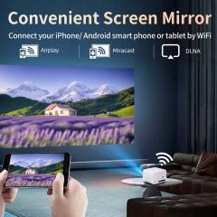 VOLTO HOME PROJECTOR 1080P ANSI 300 WIFI BT ANDROID 12 AUTO FOCUS