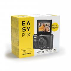 EASYPIX V64 FLIP WIFI DIGITAL CAMERA WITH FLIP SCREEN