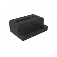 RaidSonic ICY BOX Docking Station για 2 Σκληρούς Δίσκους SATA/PCIe M.2 (2260)" / M.2 (2280)" / M.2 (2242)" / 3.5" / 2.5" με σύνδ