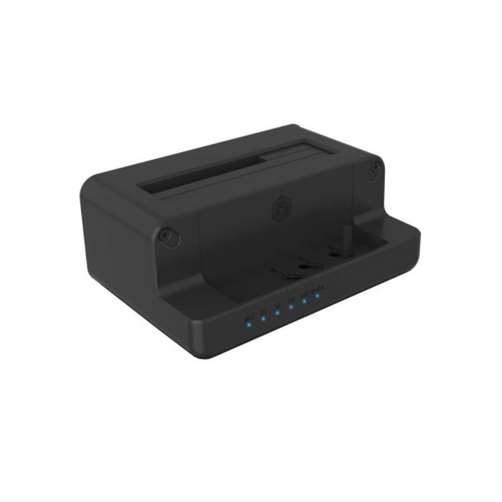 RaidSonic ICY BOX Docking Station για 2 Σκληρούς Δίσκους SATA/PCIe M.2 (2260)" / M.2 (2280)" / M.2 (2242)" / 3.5" / 2.5" με σύνδ