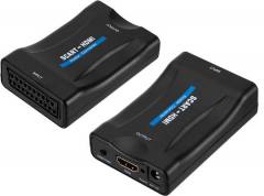 Αντάπτορας HDMI σε SCART CAB-H152, 10.2Gbps, NTSC & PAL, μαύρος