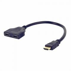 Gembird Μετατροπέας HDMI male σε HDMI 2x female (DSP-2PH4-04) (GEMDSP-2PH4-04)